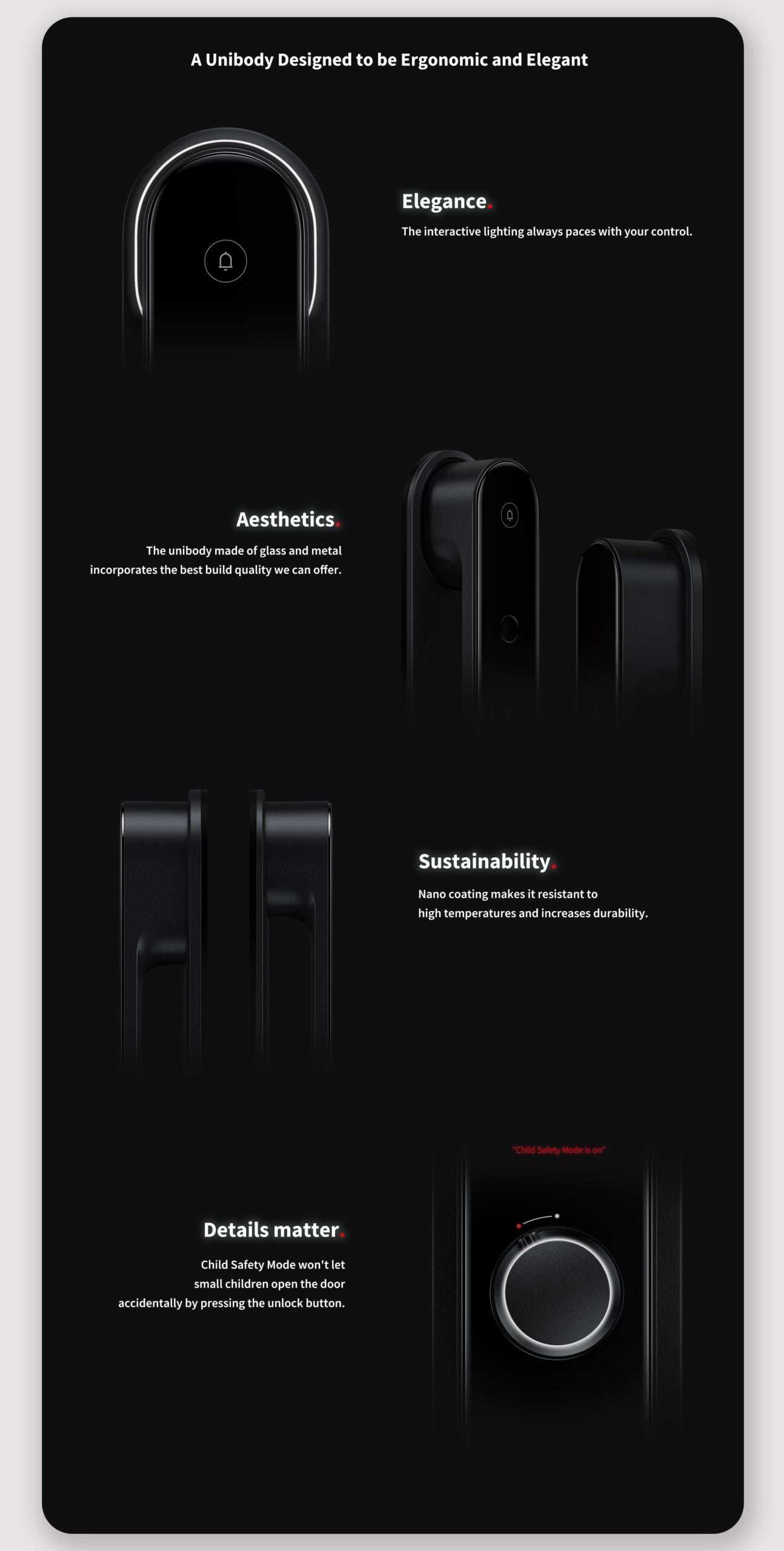 AQARA Smart Door Lock D100 AD012GLB01 AQARA Smart Door Lock D100 AD012GLB01